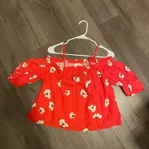 Off the shoulder top